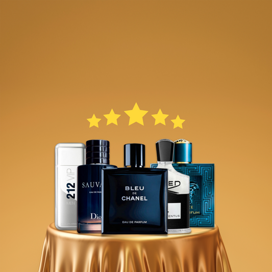 Collection of 5 best selling men's perfumes 1 