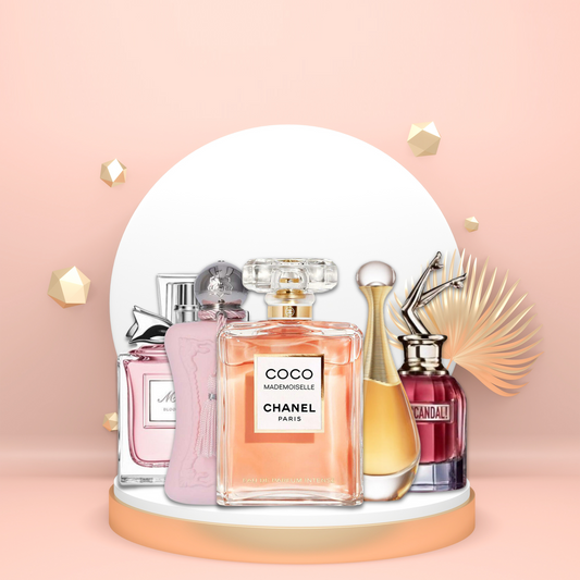 Collection of 5 best-selling luxury women's perfumes 1