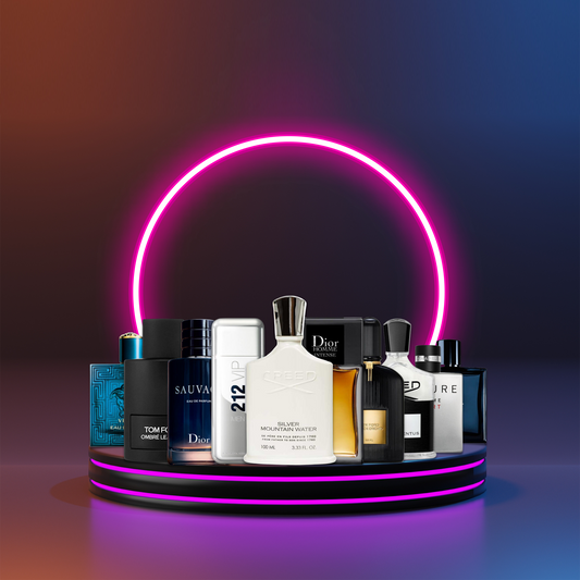 10 Luxury Men's Fragrances Collection - Selection of Top Brands